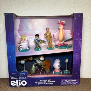 Disney Parks Pixar Elio Figure Figurine Set of 8 Toy NEW Age 3+